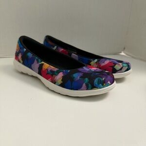 Skechers GOwalk Lite Washable Knit Skimmers Slip Ons Lightweight Blossom Floral